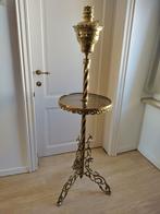 Sier olielamp met glazen tablet, Antiek en Kunst, Ophalen