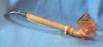 pipe tête d'indien en terre cuite, Collections, Articles de fumeurs, Briquets & Boîtes d'allumettes, Enlèvement ou Envoi, Utilisé