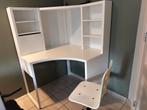 Hoekbureau Micke Ikea 100x142cm, Huis en Inrichting, Bureaus, Ophalen, Zo goed als nieuw, Bureau