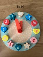 Horloge en bois, Enfants & Bébés, Jouets | Jouets en bois, Enlèvement ou Envoi