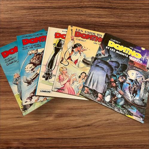 Comic Domino - complete serie van 5 nummers, originele editi, Boeken, Stripverhalen, Zo goed als nieuw, Complete serie of reeks