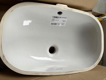 Duravit D-code inbouwlavabo (2 stuks) beschikbaar voor biedingen