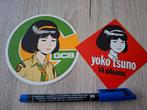Stickers strip Yoko Tsuno scouts GCB Guides stripfiguur, Verzamelen, Ophalen of Verzenden, Zo goed als nieuw, Strip of Tekenfilm