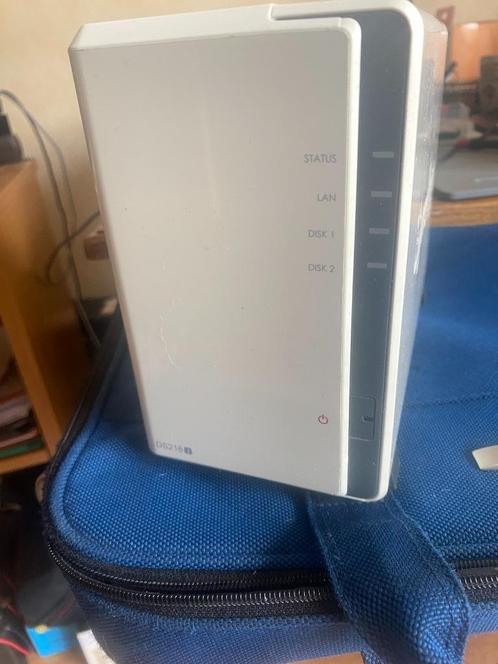 NAS SYNOLOGY DS218j + 2 DISQUES 6TB, Computers en Software, Harde schijven, Refurbished, Extern, HDD, NAS, Ophalen of Verzenden