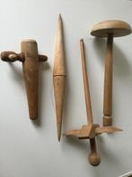 Verschillende houten gebruiksvoorwerpen, Ophalen of Verzenden