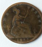 antieke engelse 'one penny' dd 1887, Ophalen of Verzenden, Overige landen, Losse munt