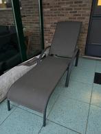 Aleminium ligbed, Tuin en Terras, Ligbedden, Ophalen, Zo goed als nieuw, Verstelbaar