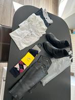 Bottines RL24 - Jodhpur Riding Black et mini-chaps QHP, Dieren en Toebehoren, Paardrijkleding, Ophalen, Zo goed als nieuw, Kinderen