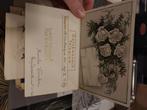 11 vieilles cartes de vœux, Collections, Affranchie, (Jour de) Fête, 1940 à 1960, Enlèvement ou Envoi