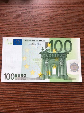 100 Euro biljet uit 2002 UNC beschikbaar voor biedingen
