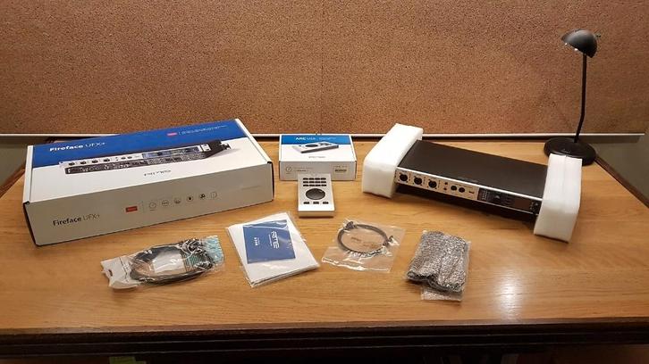 rme ufx + audio interface met arc usb remote, Audio, Tv en Foto, Professionele apparaten, Zo goed als nieuw, Audio, Ophalen of Verzenden