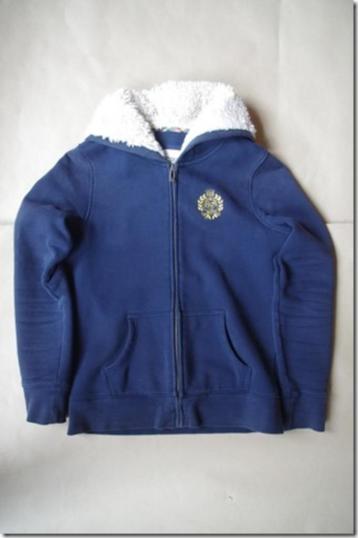 Sweatervest met kap en pels van Esprit beschikbaar voor biedingen