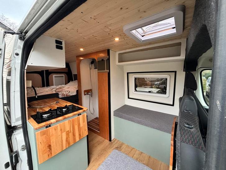 Fourgon aménagé Citroen jumper, Caravanes & Camping, Caravanes, Entreprise, Lit fixe, Douche, Enlèvement