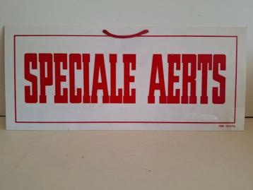 Speciale Aerts brouwerij Aerts Brusselkunststof reclamebord  beschikbaar voor biedingen