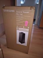 Samsung MX-T40 Soundtower 300W, Audio, Tv en Foto, Ophalen, Bluetooth, Nieuw