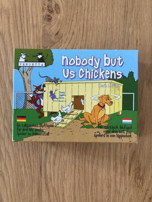 Nobody but us chickens, Hobby & Loisirs créatifs, Jeux de société | Jeux de cartes, Utilisé, Trois ou quatre joueurs, Cinq joueurs ou plus