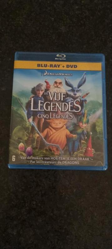 De vijf legendes blu ray + dvd NL FR beschikbaar voor biedingen