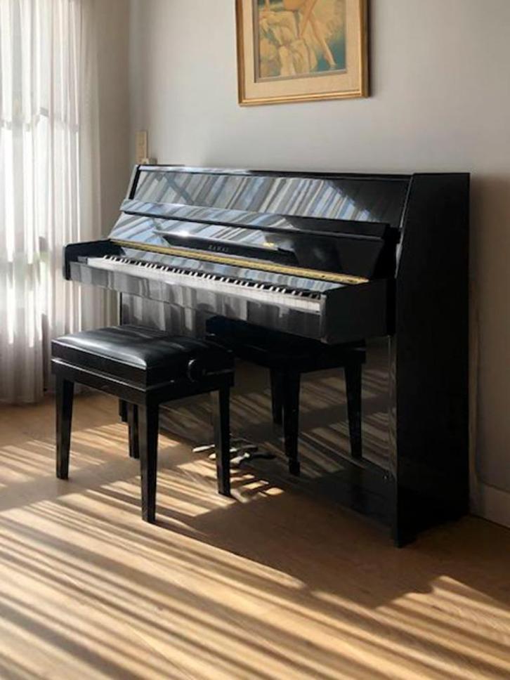 KAWAI CX-5 piano, Muziek en Instrumenten, Piano's, Gebruikt, Piano, Zwart, Hoogglans, Ophalen
