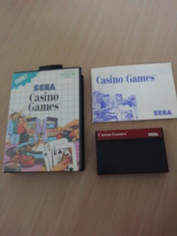 Sega master system spel Casino Games  beschikbaar voor biedingen