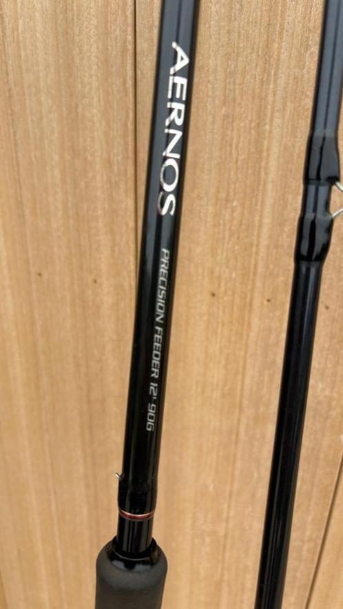feederhengel Shimano Aernos / set, Watersport en Boten, Hengelsport | Algemeen, Zo goed als nieuw, Ophalen