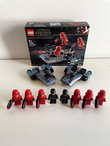 2x LEGO Star Wars 75266 Sith Troopers Battle Pack