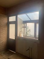 raam- en deurgeheel 2 stuks - gratis - zef uithalen/ ophalen, Doe-het-zelf en Bouw, Deurkozijn, 150 tot 225 cm, Inclusief glas