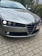 Alfa Romeo 2.4 JTDM 200 pk, Auto's, Alfa Romeo, Zwart, Leder, 5 deurs, Dealer onderhouden