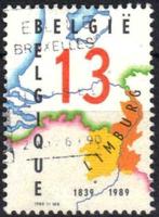 Belgie 1989 - Yvert/OBP 2338 - 150 jaar Limburg (ST), Postzegels en Munten, Postzegels | Europa | België, Gestempeld, Verzenden