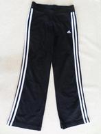 Adidas Joggingbroek Trainingslegging Sportkleding zwart log, Jongen of Meisje, Gebruikt, Ophalen of Verzenden, Broek