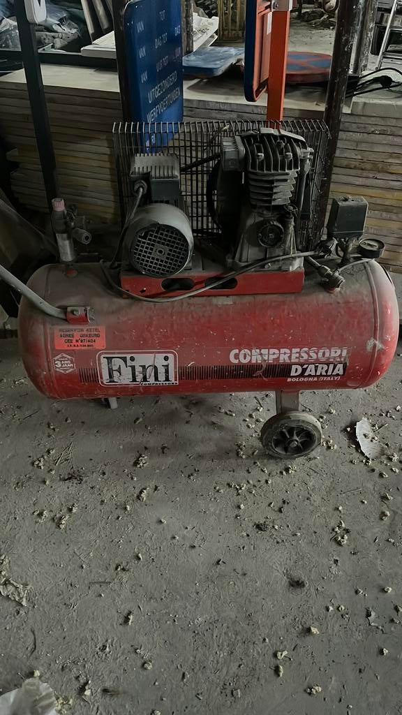 Compresseur Fini D'Aria — Qualité italienne, Bricolage & Construction, Compresseurs, Comme neuf, Enlèvement