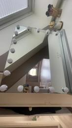 Make-Up spiegel, Huis en Inrichting, Woonaccessoires | Spiegels, Ophalen, 100 tot 150 cm, Zo goed als nieuw, 75 tot 100 cm