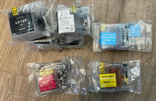 Compatibele Brother cartridges LC-121/ LC-123 / LC-129, Informatique & Logiciels, Fournitures d'imprimante, Neuf, Cartridge, Enlèvement ou Envoi