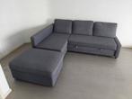 Sofa met voetbank, Ophalen, Hout, Gebruikt, Hoekbank
