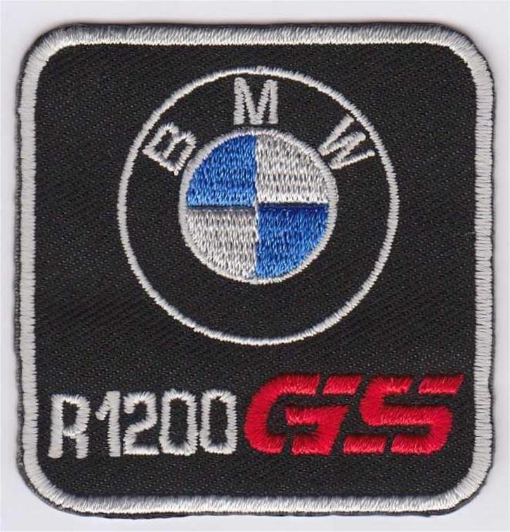 BMW R1200GS stoffen opstrijk patch embleem #19, Motoren, Accessoires | Stickers, Verzenden