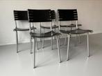 Harvink stoelen 5x, Ophalen, Gebruikt, Zwart, Vijf, Zes of meer stoelen