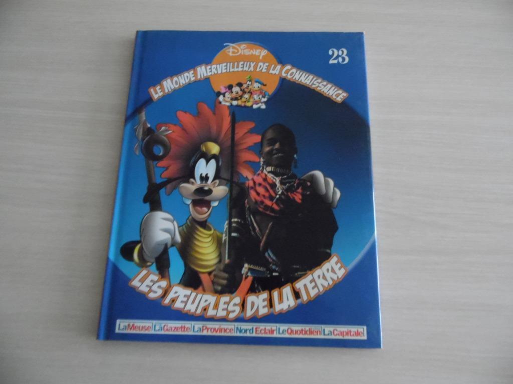 LE MONDE MERVEILLEUX DE LA CONNAISSANCE  LES PEUPLES, Livres, Enlèvement ou Envoi, Comme neuf, Non-fiction, Disney