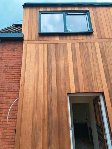 ayous thermowood gevelbekleding 15mmx130mm 43 euro per m2 tr beschikbaar voor biedingen