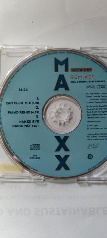 Maxx Get-a-way remixes maxi cd beschikbaar voor biedingen