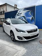 Peugeot 308 sw gt line 130 pk, Auto's, Voorwielaandrijving, Zwart, Wit, 5 deurs