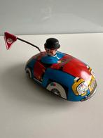 Voiture pare-chocs en étain avec manivelle en bas, Enlèvement ou Envoi, Utilisé