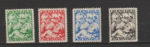 Suriname 1929 Groene Kruis - TBC -gezondheidszorg  *, Postzegels en Munten, Postzegels | Suriname, Postfris, Verzenden