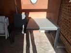 Tuintafel, Tuin en Terras, Ophalen, Gebruikt, Aluminium