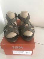 bruine leren sandalen van Zinda maat 38,5, Ophalen of Verzenden, Bruin, Sandalen of Muiltjes