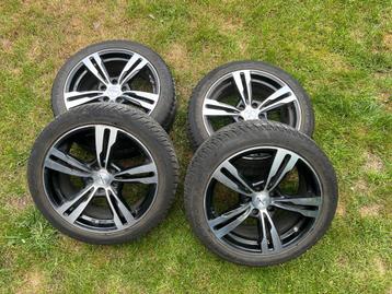Set van 4 Monaco 18" velgen met winterbanden (235/45R18) voo beschikbaar voor biedingen