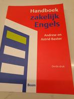 Andrew Baxter - Handboek zakelijk Engels, Boeken, Ophalen of Verzenden, Zo goed als nieuw, Andrew Baxter; Astrid Baxter