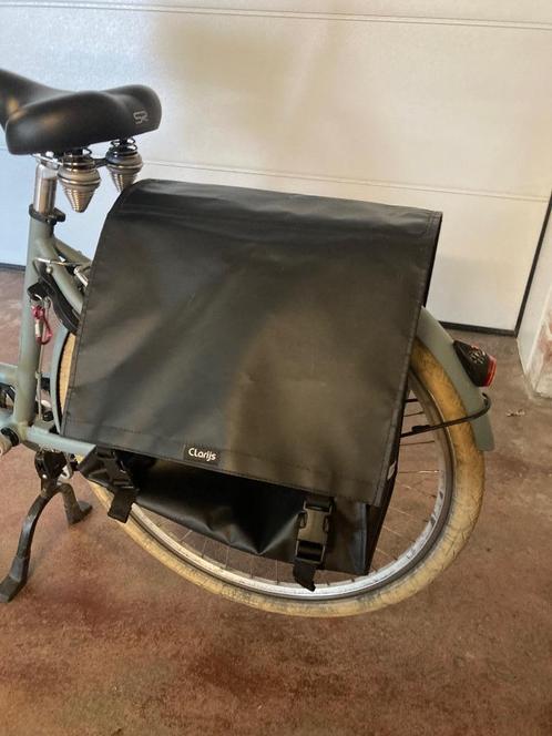 Clarijs fietstas dubbel 46l, Fietsen en Brommers, Fietsaccessoires | Fietstassen, Gebruikt, Ophalen
