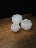 Moderne theelichthouders set van 3, Enlèvement, Neuf