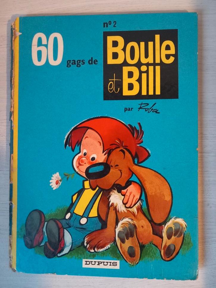 60 gags de Boule et Bill : nº2 (1964), Boeken, Stripverhalen, Gelezen, Ophalen of Verzenden