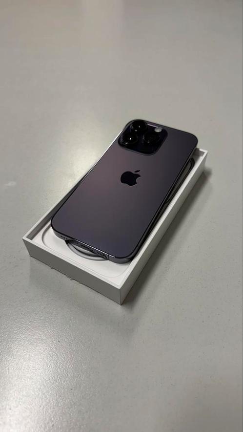 iPhone 14 Pro Deep Purple 128GB 100% Batterij - NIEUW, Telecommunicatie, Mobiele telefoons | Apple iPhone, Nieuw, 128 GB, Zonder abonnement