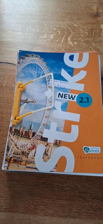 New strike 2.1 leerwerkboek Engels + code Pelkmansportaal beschikbaar voor biedingen